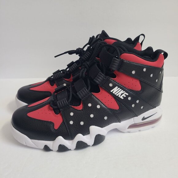 NEW Nike Air Max 2 CB 94 Shoes FN6248-001 Size 10.5 Black Gym Red - Picture 1 of 8